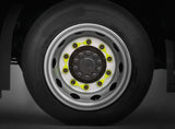 Lampa Indicatori di movimento per dadi ruote, set 20 pz -  33 mm 97611