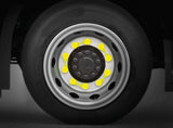 Lampa Indicatori di movimento per dadi ruote, set 20 pz -  33 mm 97621