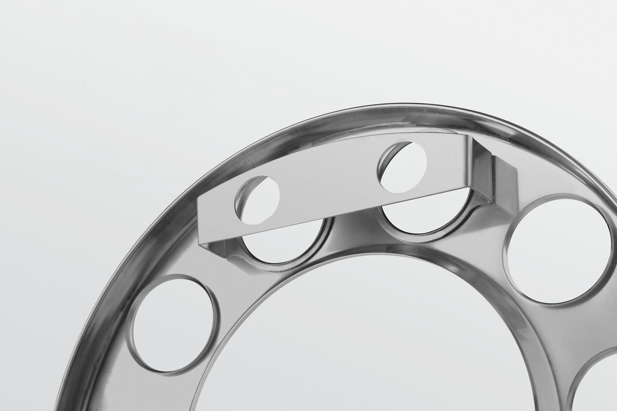 Lampa Anello coprimozzo in acciaio inox, per cerchi in lega 97660