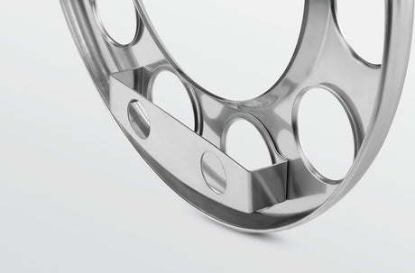 Lampa Anello coprimozzo in acciaio inox, per cerchi in lega 97660