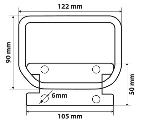 Lampa Maniglia truck 97704