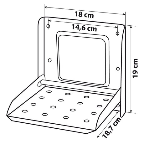 Lampa Pedana salita pieghevole 97705