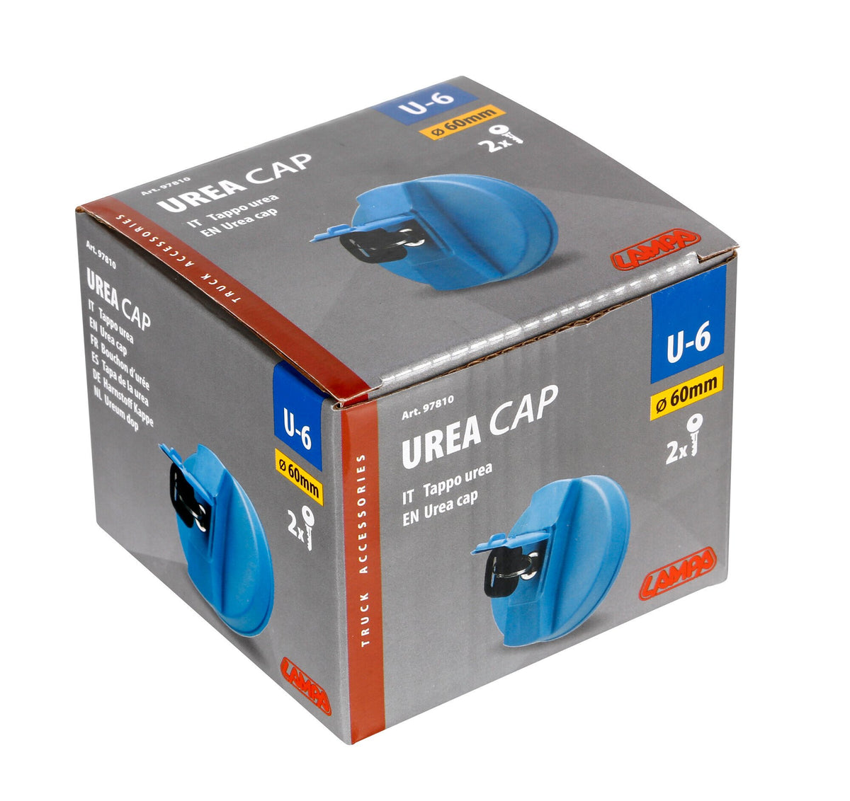 Lampa U-6, tappo serbatoio urea -  60 mm 97810