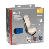 Lampa Lolita, coprisedile in Skeentex e poliestere - Nero/Blu 97851
