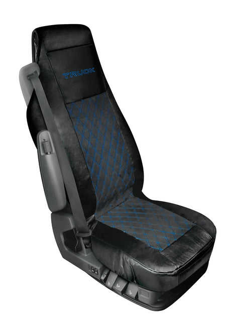 Lampa Mirian, coprisedile in Skeentex e suede trapuntato - Nero/Blu 97854