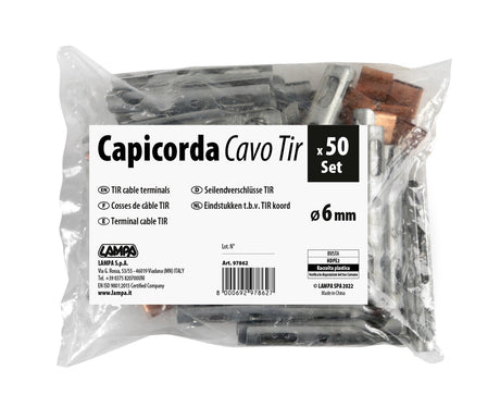 Lampa Capicorda Cavo TIR - Set 50 pz 97862
