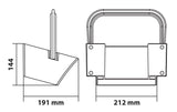Lampa Porta calzatoia in plastica - E53 - Grande 97879