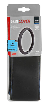 Lampa Skin-Cover, coprivolante elasticizzato in Skeentex Nero/Blu L  46/48 cm 97931