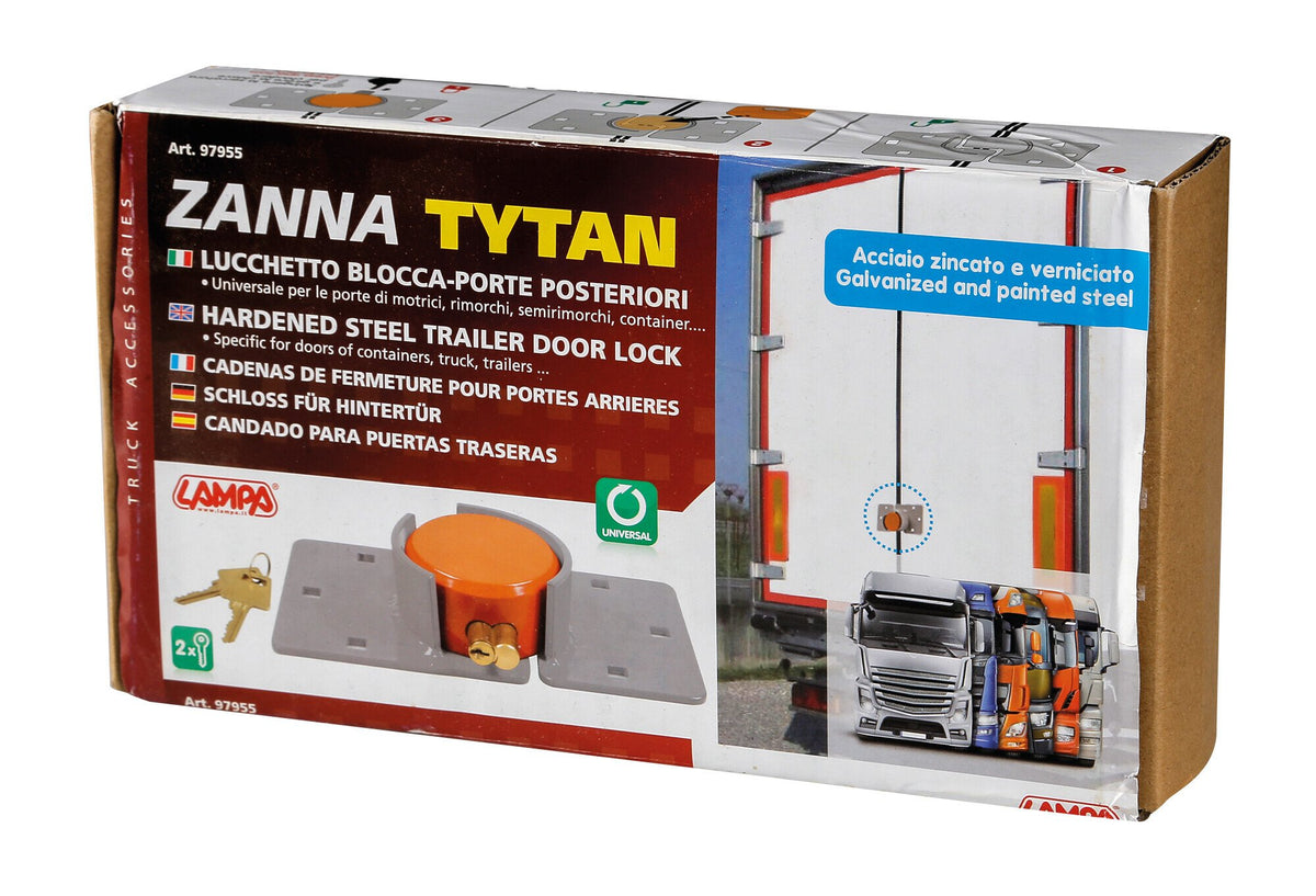 Lampa Zanna Tytan, lucchetto blocca-porte posteriori 97955