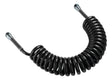 Lampa Tubo aria a spirale - Nero
