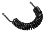 Lampa Tubo aria a spirale - Nero