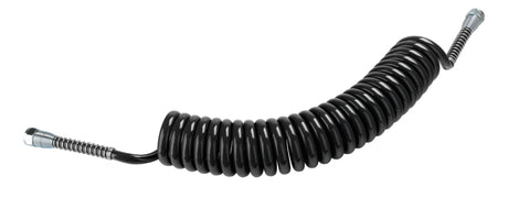 Lampa Tubo aria a spirale - Nero