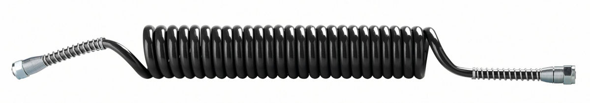 Lampa Tubo aria a spirale - Nero