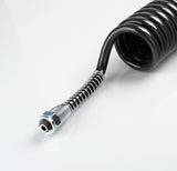 Lampa Tubo aria a spirale - Nero