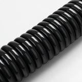 Lampa Tubo aria a spirale - Nero