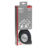 Lampa Dome Copribulloni Testa Tonda Inox Cromo Ø 32 mm - Conf. da 10 pz