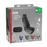 Lampa Elisa-2, coprisedile in poliestere e Skeentex per camion - Nero/Grigio 98001