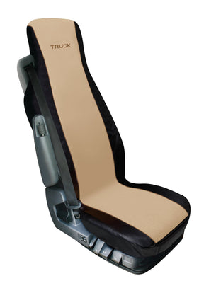 Lampa Elisa-2, coprisedile in poliestere e Skeentex per camion - Beige/Nero 98003