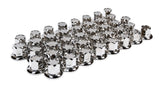 Lampa American Copribulloni Testa Piatta Inox Ø 32 mm Cromo - Set 40 pz