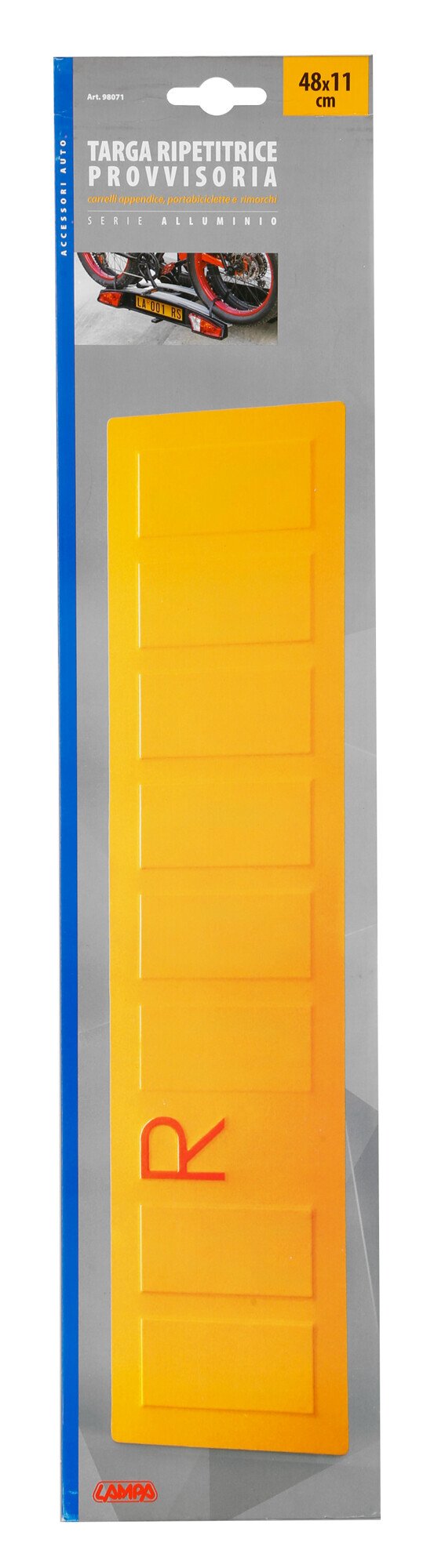 Lampa Targa ripetitrice provvisoria per rimorchi 98071