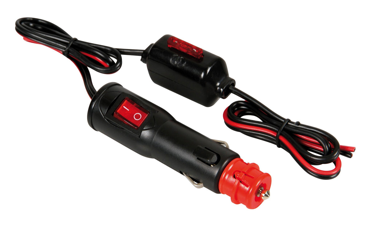 Lampa Spinotto per presa accendisigari con fusibile esterno - 12/24V 98090