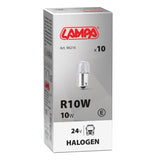 Lampa 24V Lampada sferica - R10W - 10W - BA15s - 10 pz - Scatola 98216