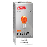 Lampa 24V Lampada 1 filamento - PY21W - 21W - BAU15s - 10 pz - Scatola - Arancio 98220