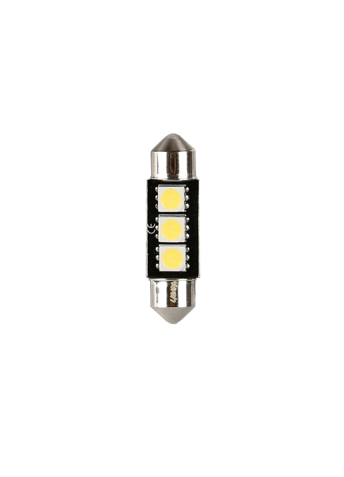 24/28V Hyper-Led 9 3 SMD x 3 chips C5W 10x36 mm SV8,5-8 20 pz Bianco dp. pol. 98224