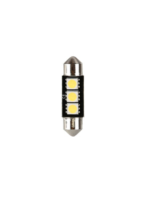 24/28V Hyper-Led 9 3 SMD x 3 chips C5W 10x36 mm SV8,5-8 20 pz Bianco dp. pol. 98224