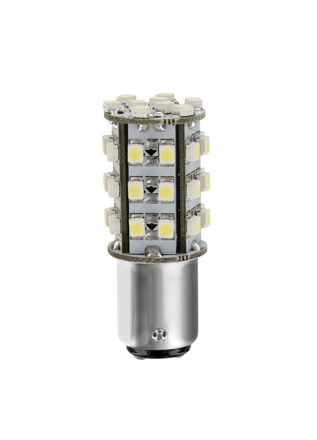 24/28V Hyper-Led 39 39 SMD x 1 chips P21/5W BAY15d 1 pz Bianco Doppia polarità 98258