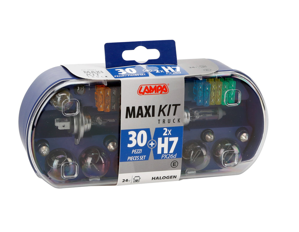 Lampa Kit lampade di ricambio 30 pz, alogena 2xH7 - 24V 98267
