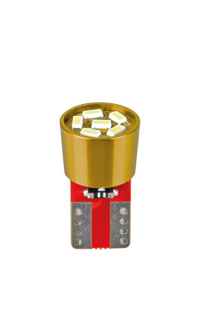 Pilot 24-30V Led series 6 Led SMD T10 W2,1x9,5d 2 pz Busta Arancio res. inc.