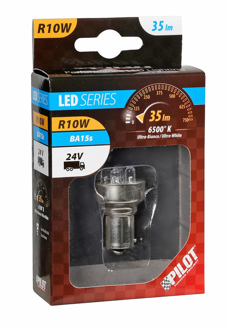 Lampa 24V Lampada Multi-Led 5 Led - (R10W) - BA15s - 1 pz - Scatola - Bianco 98314