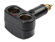 Lampa AD-1, Adattatore presa corrente doppia, 12/24V 98348