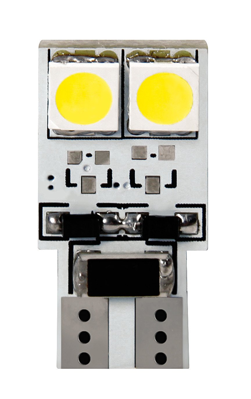 Lampa Hyper-Led 12 T10 24V SMD Bianco Doppia Polarità - 2 pz