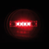 Lampa Luce perimetrale a 4 Led, 24V - Rosso 98383