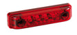Lampa Luce perimetrale a 4 Led, 24V - Rosso 98383