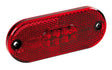 Lampa Luce perimetrale a 5 led con catarifrangente, 24V - Rosso 98386