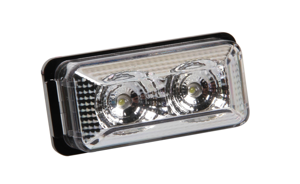 Lampa Luce ingombro a 2 Led, 24V - Bianco 8391 98391