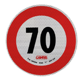 Lampa Contrassegno limite velocità - 70 Km/h 98441