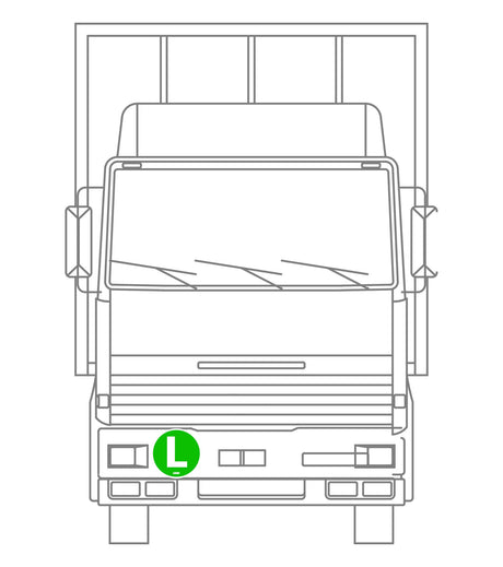 Lampa Contrassegno adesivo - L - Veicolo ecosilenzioso 98453