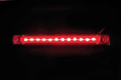 Lampa Luce ingombro a 12 Led, 24V - Rosso 8456 98456