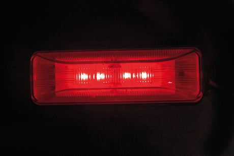 Lampa Luce ingombro a 4 Led, 24V - Rosso 98458
