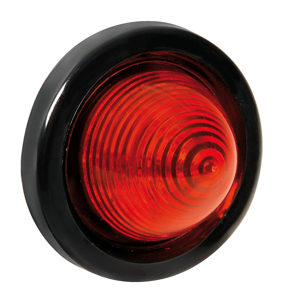 Lampa Luce Decorativa 9 LED 24V Rossa per Camion