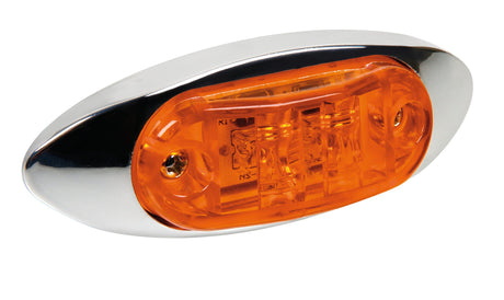 Lampa Luce ingombro a 2 Led, 24V - Arancio 8480 98480