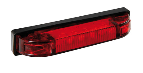 Lampa Luce ingombro a 6 Led, 24V - Rosso 98487