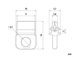 Lampa Scorrevoli per binari - G-1 - 25 pz 98548