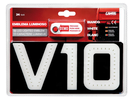 Lampa Emblema luminoso, 24V - V10 98556