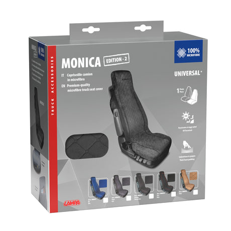 Lampa Monica, coprisedile in microfibra per camion - Grigio 98602