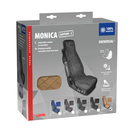 Lampa Monica, coprisedile in microfibra per camion - Beige 98605